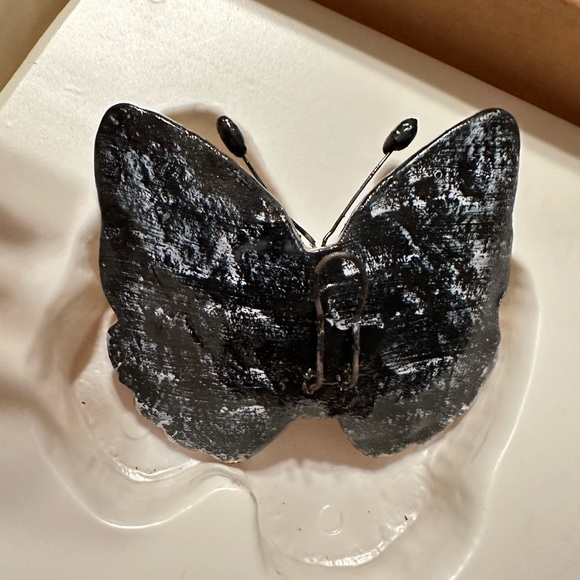 Glass  Butterflies Set of 4 - Picture 5 of 6